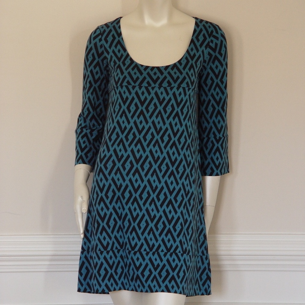 DvF  LAETITIA CHINA CLUB TRELLIS DRESS - size 4
